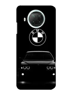 Чехол для Xiaomi Mi 10i с картинкой «BMW — взгляд из темноты»