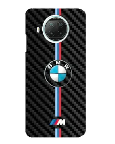Чехол для Xiaomi Mi 10i с картинкой «Эмблема BMW и карбон» Чехол для Xiaomi Mi 10i с картинкой «Эмблема BMW и карбон»