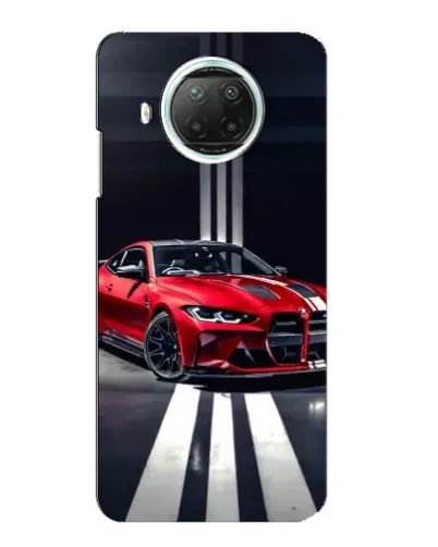 Чехол для Xiaomi Mi 10i с картинкой «Красная BMW на дороге» Чехол для Xiaomi Mi 10i с картинкой «Красная BMW на дороге»