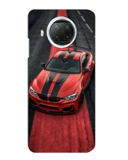 Чехол для Xiaomi Mi 10i с картинкой «BMW на красной дорожке»