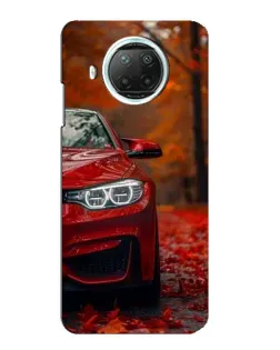 Чехол для Xiaomi Mi 10i с картинкой «Осенняя BMW M4»