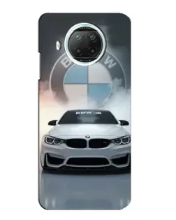 Чехол для Xiaomi Mi 10i с картинкой «BMW в белом дыму» Чехол для Xiaomi Mi 10i с картинкой «BMW в белом дыму»