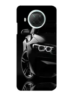 Чехол для Xiaomi Mi 10i с картинкой «Черная BMW — профиль» Чехол для Xiaomi Mi 10i с картинкой «Черная BMW — профиль»