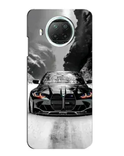 Чехол для Xiaomi Mi 10i с картинкой «BMW — акварельный дрифт» Чехол для Xiaomi Mi 10i с картинкой «BMW — акварельный дрифт»