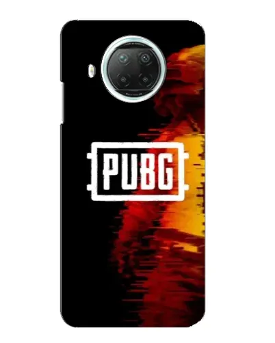 Чехол для Xiaomi Mi 10i с картинкой «Яркий логотип PUBG»