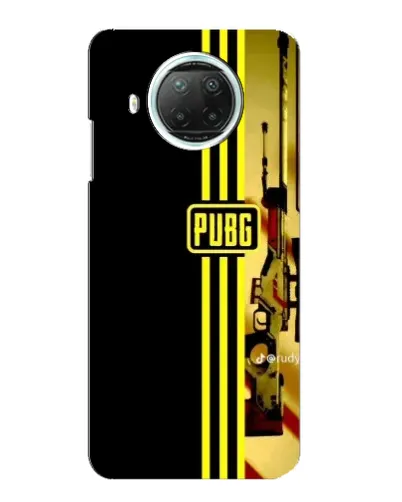 Чехол для Xiaomi Mi 10i с картинкой «PUBG — камуфляжный шлем»