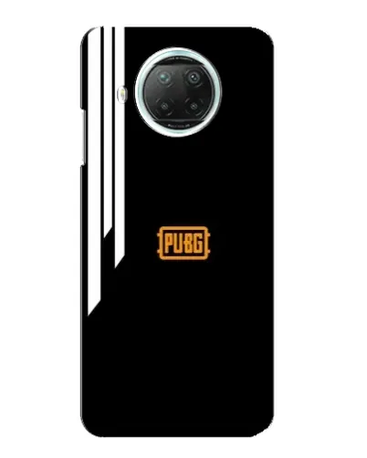 Чехол для Xiaomi Mi 10i с картинкой «PUBG — вертикальные линии»