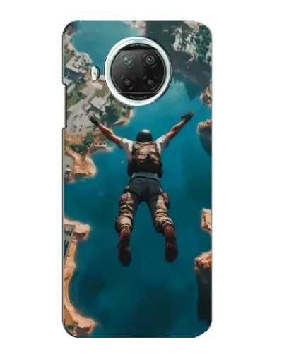 Чехол для Xiaomi Mi 10i с картинкой «PUBG — свободное падение»