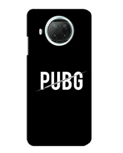Чехол для Xiaomi Mi 10i с картинкой «PUBG — белый логотип»