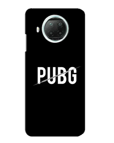 Чехол для Xiaomi Mi 10i с картинкой «PUBG — белый логотип»