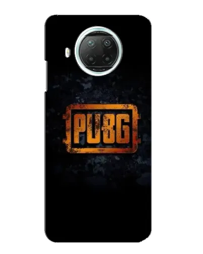 Чехол для Xiaomi Mi 10i с картинкой «PUBG — золотой логотип»