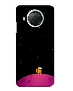 Чехол для Xiaomi Mi 10i с картинкой «Одинокий герой на планете» Чехол для Xiaomi Mi 10i с картинкой «Одинокий герой на планете»