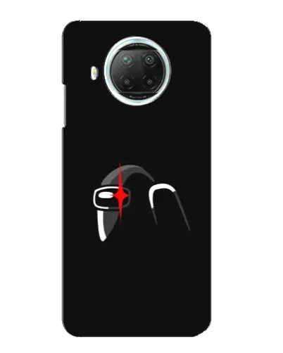 Чехол для Xiaomi Mi 10i с картинкой «Among Us шлем»