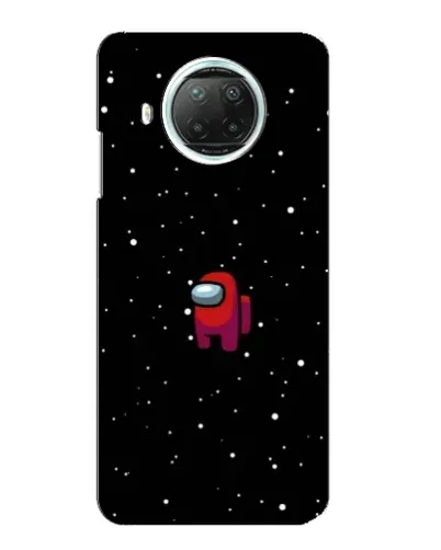 Чехол для Xiaomi Mi 10i с картинкой «Красный Among Us»