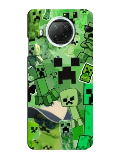 Чехол для Xiaomi Mi 10i с картинкой «Криперы Minecraft» Чехол для Xiaomi Mi 10i с картинкой «Криперы Minecraft»