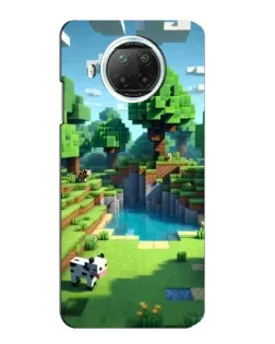 Чехол для Xiaomi Mi 10i с картинкой «Minecraft летний день»