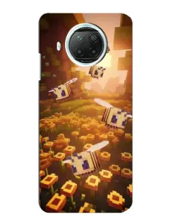 Чехол для Xiaomi Mi 10i с картинкой «Поле подсолнухов»