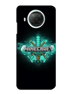 Чехол для Xiaomi Mi 10i с картинкой «Minecraft Diamond лого»