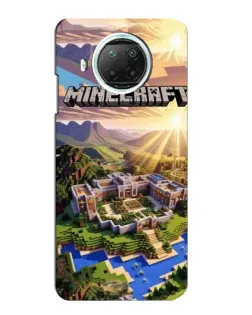 Чехол для Xiaomi Mi 10i с картинкой «Minecraft панорама»