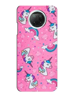 Чехол для Xiaomi Mi 10i с картинкой «Unicorn паттерн розовый» Чехол для Xiaomi Mi 10i с картинкой «Unicorn паттерн розовый»
