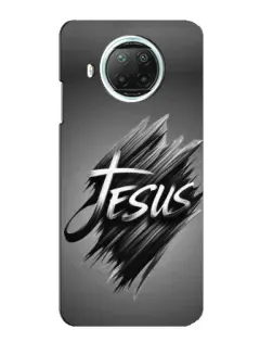 Чехол для Xiaomi Mi 10i с картинкой «Надпись Jesus Graffiti»