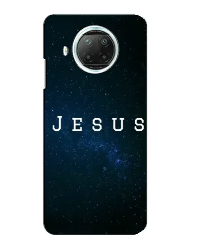Чехол для Xiaomi Mi 10i с картинкой «Звездное небо Jesus»
