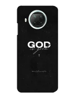 Чехол для Xiaomi Mi 10i с картинкой «GOD — Бог над всем»