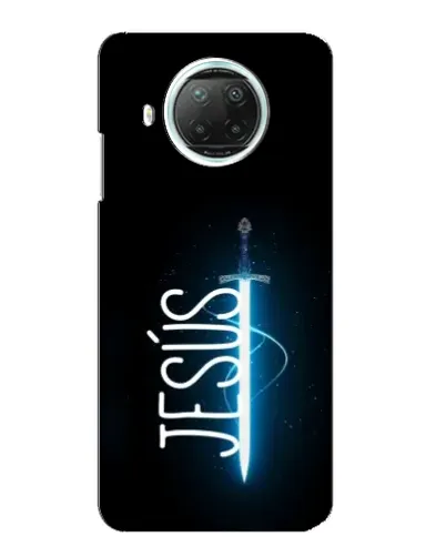 Чехол для Xiaomi Mi 10i с картинкой «Меч Духа Jesus»