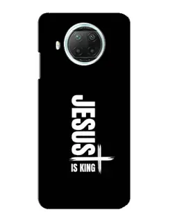 Чехол для Xiaomi Mi 10i с картинкой «Вертикаль веры Jesus»