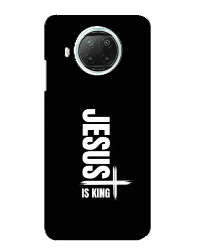 Чехол для Xiaomi Mi 10i с картинкой «Вертикаль веры Jesus»