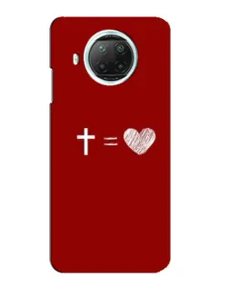 Чохол для Xiaomi Mi 10i з картинкою «Рівняння любові»