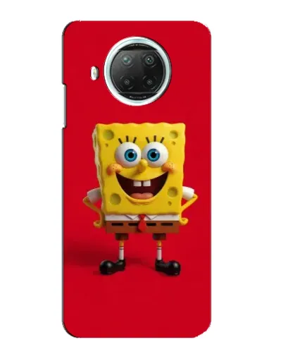 Чехол для Xiaomi Mi 10i с картинкой «Спанч Боб на красном» Чехол для Xiaomi Mi 10i с картинкой «Спанч Боб на красном»