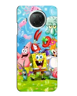 Чехол для Xiaomi Mi 10i с картинкой «Губка Боб и друзья» Чехол для Xiaomi Mi 10i с картинкой «Губка Боб и друзья»