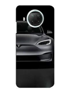 Чехол для Xiaomi Mi 10i с картинкой «Tesla Model S Look»