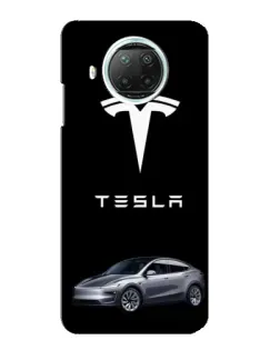 Чехол для Xiaomi Mi 10i с картинкой «Tesla Model Y»