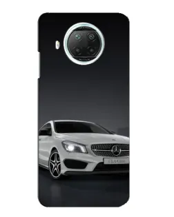 Чехол для Xiaomi Mi 10i с картинкой «Mercedes AMG GT Silver»