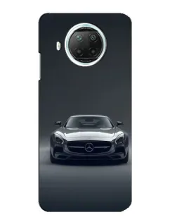 Чехол для Xiaomi Mi 10i с картинкой «Mercedes на черном»