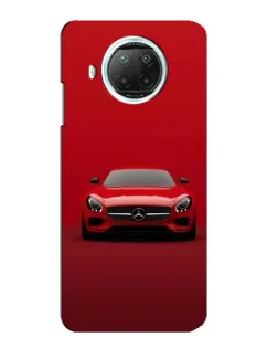 Чехол для Xiaomi Mi 10i с картинкой «Красный Mercedes AMG»