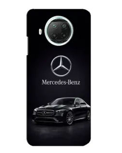 Чехол для Xiaomi Mi 10i с картинкой «Mercedes — решетка радиатора»