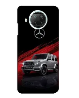 Чехол для Xiaomi Mi 10i с картинкой «Mercedes G-Class красный»