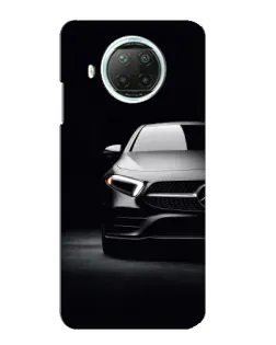 Чехол для Xiaomi Mi 10i с картинкой «Свет фар Mercedes»
