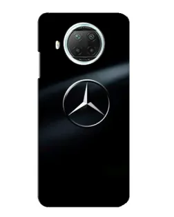 Чехол для Xiaomi Mi 10i с картинкой «Mercedes на металле»