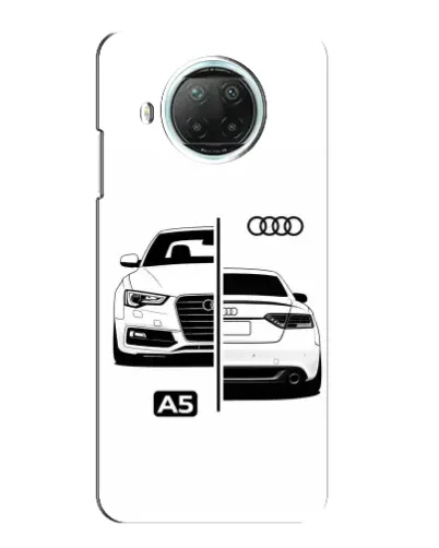 Чехол для Xiaomi Mi 10i с картинкой «Audi — контрастный дизайн» Чехол для Xiaomi Mi 10i с картинкой «Audi — контрастный дизайн»