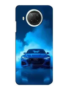 Чехол для Xiaomi Mi 10i с картинкой «Audi — голубая энергия»