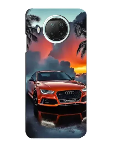 Чехол для Xiaomi Mi 10i с картинкой «Audi — закат» Чехол для Xiaomi Mi 10i с картинкой «Audi — закат»