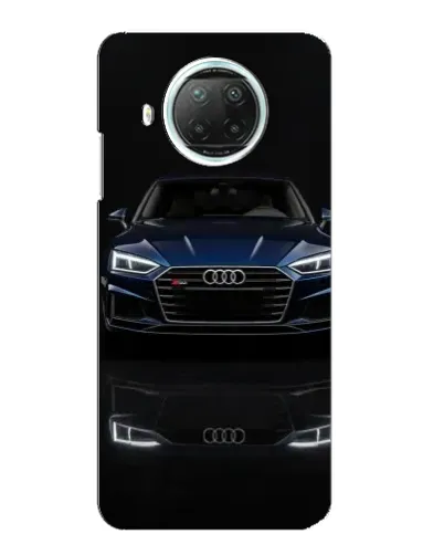 Чехол для Xiaomi Mi 10i с картинкой «Audi — ночное отражение» Чехол для Xiaomi Mi 10i с картинкой «Audi — ночное отражение»