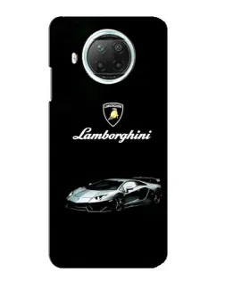 Чехол для Xiaomi Mi 10i с картинкой «Логотип Lamborghini классика»