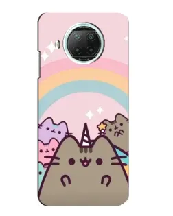 Чехол для Xiaomi Mi 10i с картинкой «Единорог Pusheen»