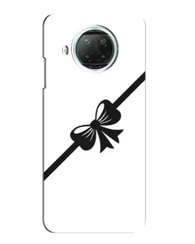 Чехол для Xiaomi Mi 10i с картинкой «Диагональный бант»