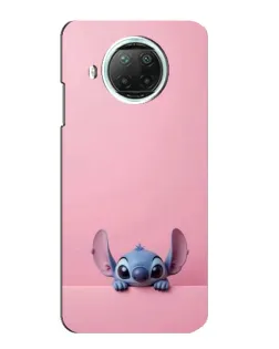 Чехол для Xiaomi Mi 10i с картинкой «Stitch выглядывает»